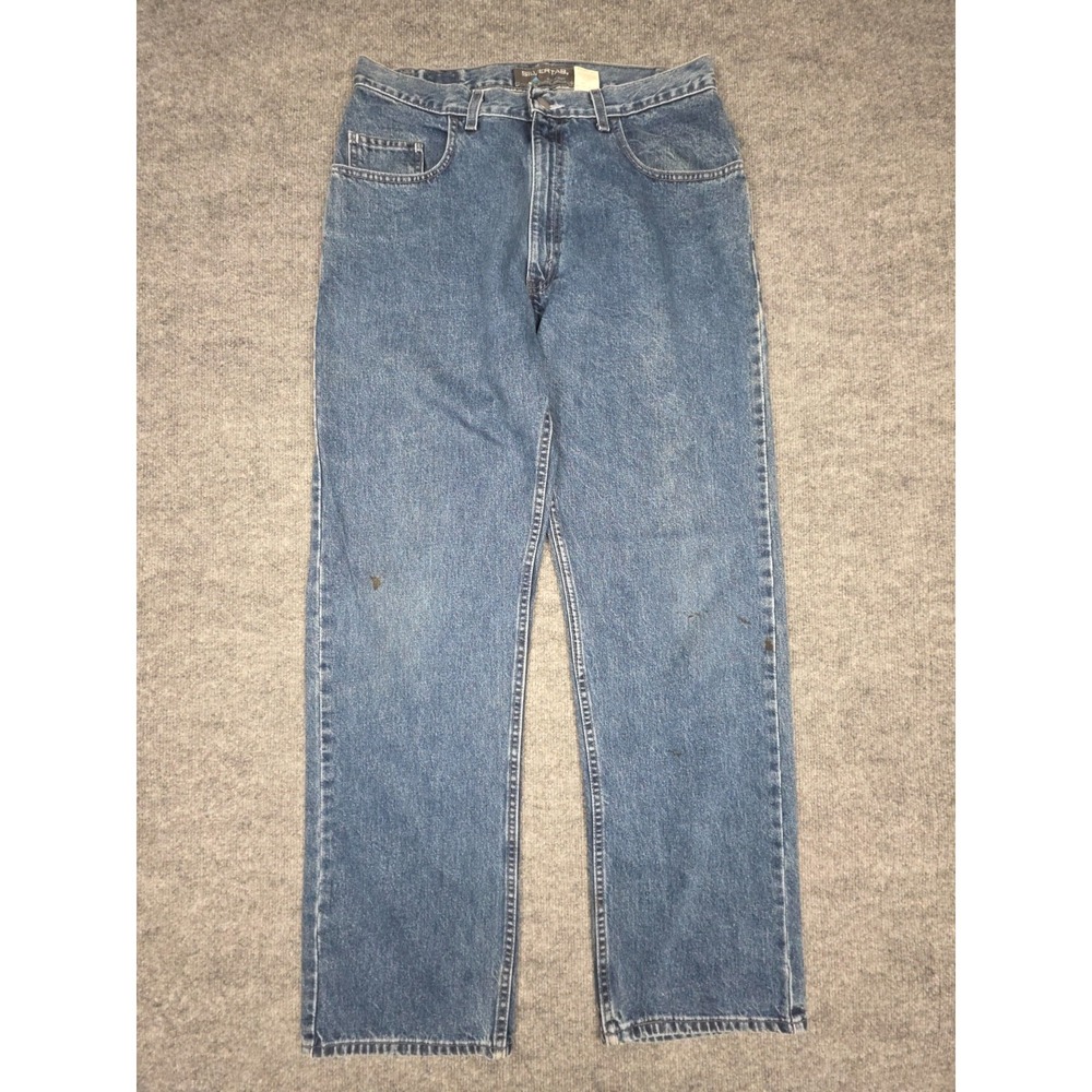 Vintage Levi's Silvertab Loose Fit Jeans Men's 34 x 34 (FITS 32 x 32) Blue Denim